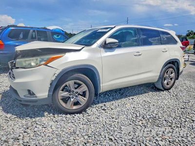 2016 TOYOTA HIGHLANDER LIMITED PLATINUM 5TDDKRFH4GS234999 - główne zdjęcie licytacji z USA - miniatura