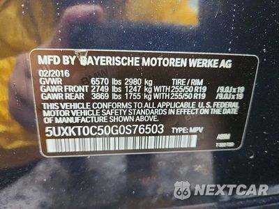 Zdjęcie 13 z 13 samochodu: 2016 BMW X5 XDR40E VIN:5UXKT0C50G0S76503 - miniatura