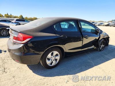 Trzecie zdjęcie samochodu z tyłu: 2013 HONDA CIVIC LX VIN:19XFB2F58DE287930 - miniatura