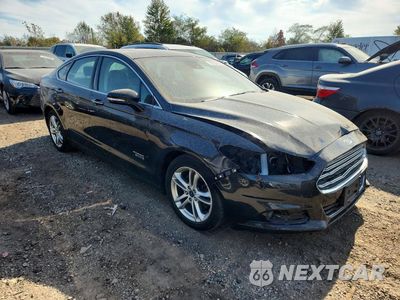 Czwarte zdjęcie samochodu z boku: 2016 FORD FUSION TITANIUM PHEV VIN:3FA6P0SU2GR286505 - miniatura