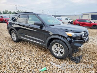 Czwarte zdjęcie samochodu z boku: 2020 FORD EXPLORER XLT VIN:1FMSK8DH6LGB72381 - miniatura