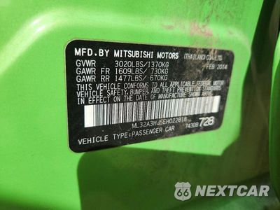 Zdjęcie 12 z 12 samochodu: 2014 MITSUBISHI MIRAGE DE VIN:ML32A3HJ5EH022818 - miniatura