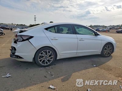 Trzecie zdjęcie samochodu z tyłu: 2020 HYUNDAI ELANTRA LIMITED VIN:5NPD84LF9LH586979 - miniatura