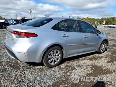 Trzecie zdjęcie samochodu z tyłu: 2021 TOYOTA COROLLA LE VIN:JTDEPMAE3MJ133242 - miniatura