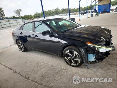 Czwarte zdjęcie samochodu z boku: 2023 HYUNDAI ELANTRA LIMITED VIN:KMHLN4AJ0PU086292 - miniatura