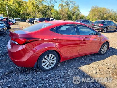 Trzecie zdjęcie samochodu z tyłu: 2014 HYUNDAI ELANTRA SE VIN:KMHDH4AEXEU144274 - miniatura