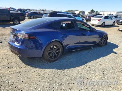 Trzecie zdjęcie samochodu z tyłu: 2022 TESLA MODEL S VIN:5YJSA1E5XNF484414 - miniatura