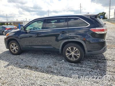 Drugie zdjęcie samochodu z przodu: 2015 TOYOTA HIGHLANDER XLE VIN:5TDKKRFH8FS061882 - miniatura