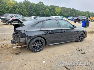 Trzecie zdjęcie samochodu z tyłu: 2023 HONDA CIVIC SPORT VIN:2HGFE2F58PH512493 - miniatura