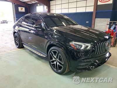 Czwarte zdjęcie samochodu z boku: 2021 MERCEDES-BENZ GLE COUPE AMG 53 4MATIC VIN:4JGFD6BB0MA198705 - miniatura
