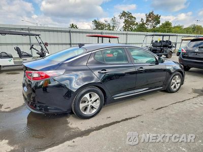 Trzecie zdjęcie samochodu z tyłu: 2014 KIA OPTIMA HYBRID LX VIN:KNAGM4ADXE5063352 - miniatura
