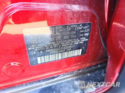 Zdjęcie 12 z 12 samochodu: 2024 HYUNDAI IONIQ 6 SE VIN:KMHM24ACXRA058857 - miniatura