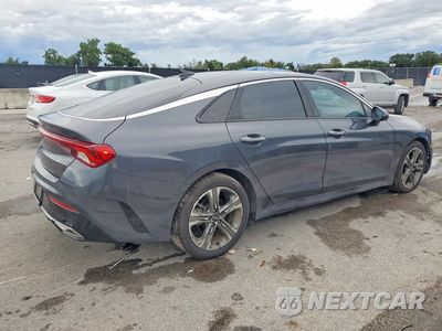 Trzecie zdjęcie samochodu z tyłu: 2022 KIA K5 EX VIN:5XXG34J25NG123697 - miniatura