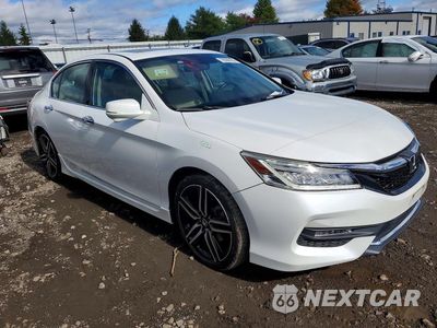 Czwarte zdjęcie samochodu z boku: 2017 HONDA ACCORD TOURING VIN:1HGCR3F90HA018015 - miniatura