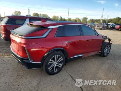 Trzecie zdjęcie samochodu z tyłu: 2024 CADILLAC LYRIQ LUXURY VIN:1GYKPPRL8RZ110159 - miniatura