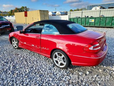 Drugie zdjęcie samochodu z przodu: 2005 MERCEDES-BENZ CLK 500 VIN:WDBTK75G05T053386 - miniatura