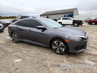 Czwarte zdjęcie samochodu z boku: 2017 HONDA CIVIC EX VIN:19XFC1E37HE026723 - miniatura