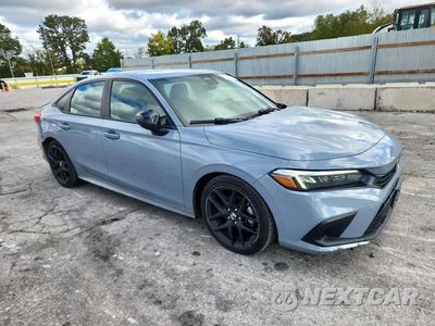 Czwarte zdjęcie samochodu z boku: 2023 HONDA CIVIC SPORT VIN:2HGFE2F50PH529160 - miniatura