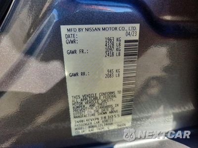 Zdjęcie 12 z 12 samochodu: 2023 NISSAN ALTIMA SL VIN:1N4BL4EVXPN383055 - miniatura