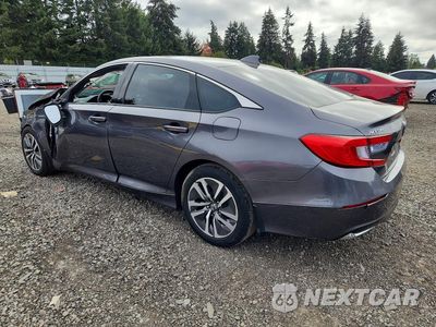 Drugie zdjęcie samochodu z przodu: 2018 HONDA ACCORD HYBRID VIN:1HGCV3F18JA001376 - miniatura