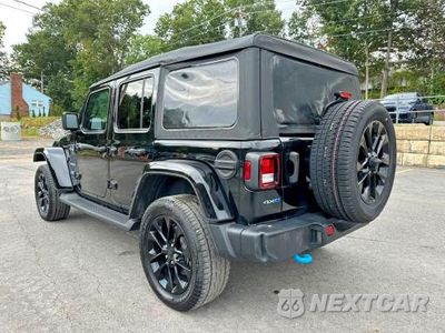 Drugie zdjęcie samochodu z przodu: 2023 JEEP WRANGLER SAHARA 4XE VIN:1C4JJXP6XPW596973 - miniatura
