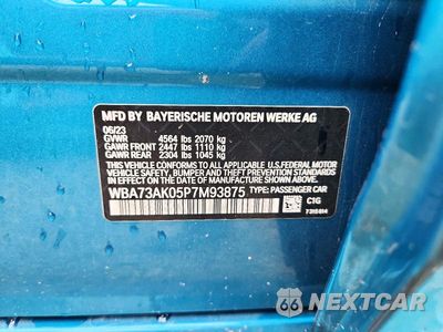 Zdjęcie 12 z 12 samochodu: 2023 BMW 228XI VIN:WBA73AK05P7M93875 - miniatura