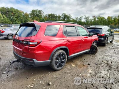 Trzecie zdjęcie samochodu z tyłu: 2026 HONDA PILOT BLACK EDITION VIN:5FNYG1H90TB046098 - miniatura