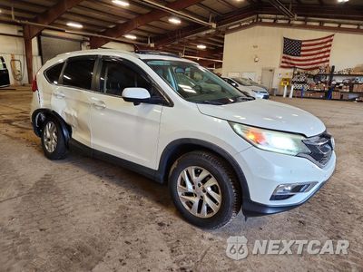 Czwarte zdjęcie samochodu z boku: 2015 HONDA CR-V EXL VIN:5J6RM4H70FL057515 - miniatura