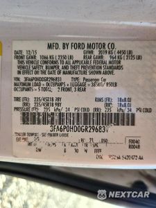 Zdjęcie 12 z 12 samochodu: 2016 FORD FUSION SE VIN:3FA6P0HD0GR296831 - miniatura
