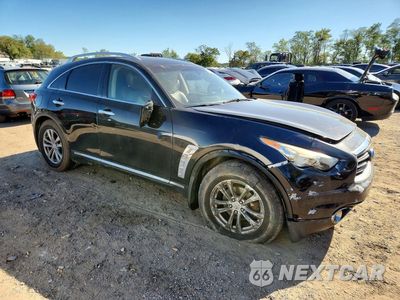 Czwarte zdjęcie samochodu z boku: 2012 INFINITI FX35 BASE VIN:JN8AS1MW0CM153546 - miniatura