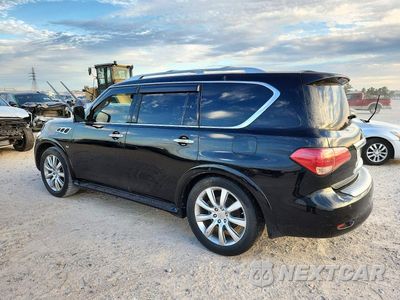 Drugie zdjęcie samochodu z przodu: 2014 INFINITI QX80 BASE VIN:JN8AZ2NE1E9063562 - miniatura