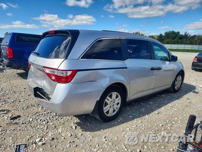 Trzecie zdjęcie samochodu z tyłu: 2012 HONDA ODYSSEY LX VIN:5FNRL5H21CB145295 - miniatura