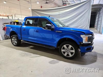 Czwarte zdjęcie samochodu z boku: 2019 FORD F150 SUPERCREW VIN:1FTEW1EP0KFB55633 - miniatura
