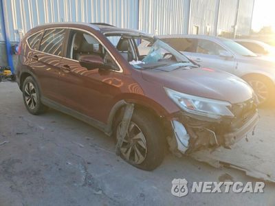 Czwarte zdjęcie samochodu z boku: 2016 HONDA CR-V TOURING VIN:5J6RM4H96GL015448 - miniatura