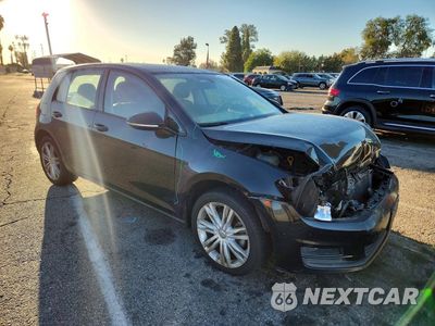 Czwarte zdjęcie samochodu z boku: 2016 VOLKSWAGEN GOLF S/SE VIN:3VW217AU2GM034719 - miniatura