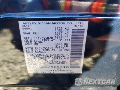 Zdjęcie 13 z 13 samochodu: 2017 INFINITI QX60 BASE VIN:5N1DL0MM0HC509310 - miniatura