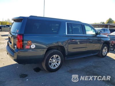Trzecie zdjęcie samochodu z tyłu: 2019 CHEVROLET SUBURBAN K1500 LT VIN:1GNSKHKCXKR329450 - miniatura
