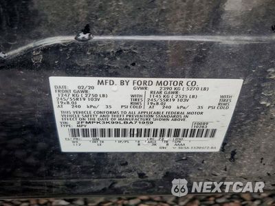 Zdjęcie 13 z 13 samochodu: 2020 FORD EDGE TITANIUM VIN:2FMPK3K99LBA71959 - miniatura