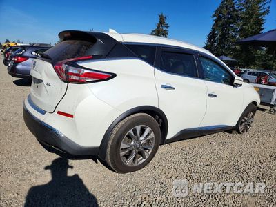 Trzecie zdjęcie samochodu z tyłu: 2017 NISSAN MURANO SL VIN:5N1AZ2MG8HN119793 - miniatura