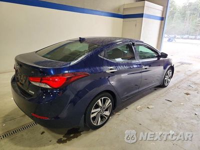 Trzecie zdjęcie samochodu z tyłu: 2014 HYUNDAI ELANTRA LIMITED VIN:5NPDH4AE9EH513477 - miniatura