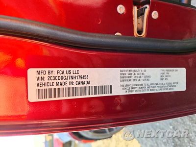 Zdjęcie 12 z 12 samochodu: 2022 DODGE CHARGER SCAT PACK VIN:2C3CDXGJ7NH179458 - miniatura