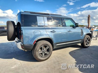 Trzecie zdjęcie samochodu z tyłu: 2023 LAND ROVER DEFENDER 110 VIN:SALEK7EX1P2240258 - miniatura