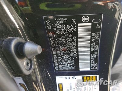 Zdjęcie 13 z 13 samochodu: 2021 TOYOTA COROLLA LE VIN:JTDEAMDE7MJ012646 - miniatura