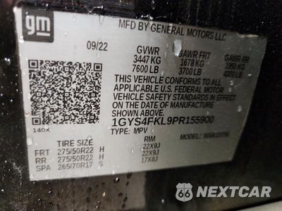 Zdjęcie 13 z 13 samochodu: 2023 CADILLAC ESCALADE SPORT VIN:1GYS4FKL9PR155900 - miniatura