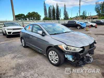 Czwarte zdjęcie samochodu z boku: 2018 HYUNDAI ELANTRA SE VIN:KMHD74LF9JU477813 - miniatura