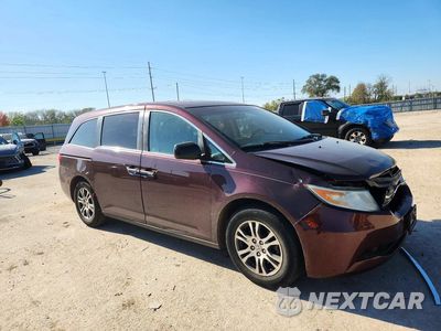 Czwarte zdjęcie samochodu z boku: 2011 HONDA ODYSSEY EXL VIN:5FNRL5H65BB043029 - miniatura