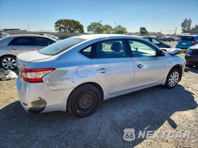 Trzecie zdjęcie samochodu z tyłu: 2015 NISSAN SENTRA SV VIN:3N1AB7AP0FL693346 - miniatura