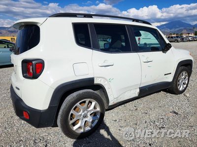 Trzecie zdjęcie samochodu z tyłu: 2017 JEEP RENEGADE LATITUDE VIN:ZACCJABB0HPE41230 - miniatura