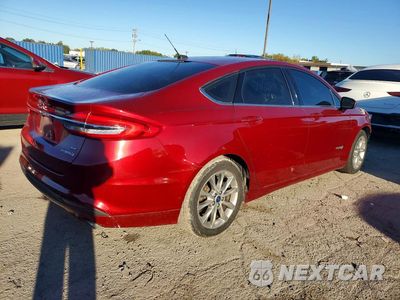 Trzecie zdjęcie samochodu z tyłu: 2017 FORD FUSION SE HYBRID VIN:3FA6P0LU6HR286264 - miniatura