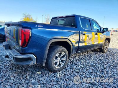 Trzecie zdjęcie samochodu z tyłu: 2019 GMC SIERRA K1500 SLE VIN:3GTU9BEDXKG273119 - miniatura